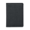 Geldbörse / Reisepasshalter mit RFID-Sicherheit aus zweifarbigem Polyester.-Schwarz-8719941030763