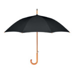 23'' Regenschirm aus 190T RPET Pongee mit Stock