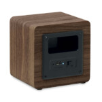 Kabelloser 5.1-Lautsprecher (1 x 3 W) mit eingebautem Verstärker. Wiederaufladbarer Lithium-Ionen-Akku mit 350 mAh. Inklusive USB-Ladekabel.-Braun-8719941043725-1