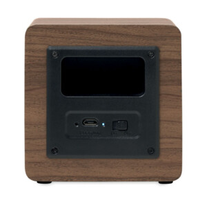 Kabelloser 5.1-Lautsprecher (1 x 3 W) mit eingebautem Verstärker. Wiederaufladbarer Lithium-Ionen-Akku mit 350 mAh. Inklusive USB-Ladekabel.-Braun-8719941043725-3