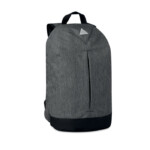 Rucksack aus zweifarbigem 600D-Polyester mit gepolsterten Schultergurten und internem Hauptfach. Inklusive internem 13-Zoll-Laptopfach. Hauptfach mit Reißverschluss auf der Rückseite für besseren Schutz.-Schwarz-8719941033979-2