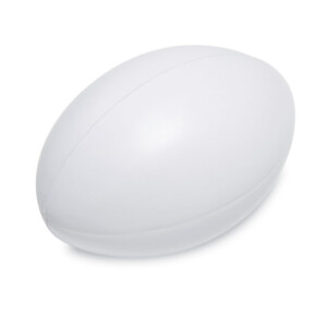 Anti-Stress in Form eines Rugbyballs. KÖNNTE.-Weiß-8719941024298-1