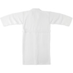 Bademantel aus 100% Bio-Baumwolle 350gr/m² mit Taschen auf beiden Seiten. Diese strapazierfähige Robe fühlt sich weich an. Nachhaltiger Bademantel. Passend für Größe XL/XXL. Präsentiert in einer Geschenktüte aus Bio-Baumwolle.-Weiß-8719941053984-3