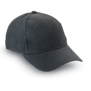 6-Panel-Baseballcap aus gebürsteter Baumwolle