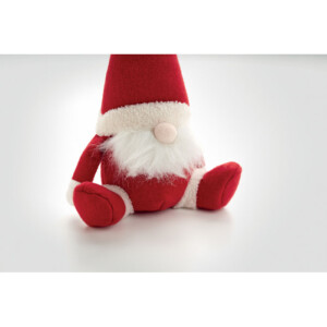 Weihnachtselfen-Dekoration aus Filz mit Baumwollfüllung.-Rot-8719941054394-6
