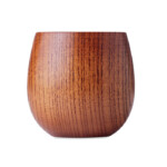 Becher aus massivem Eichenholz. Fassungsvermögen 250ml.-Holz-8719941057661-1