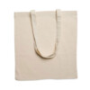 Einkaufstasche aus Baumwolle mit langen Henkeln. 140 g/m². Produziert nach einem zertifizierten Standard für die Verwendung von Schadstoffen in Textilien.-Beige-8719941011540