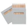 Etui 12 Bleistifte.-Braun-8719941013049