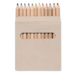 Etui 12 Bleistifte.-Braun-8719941013049-2