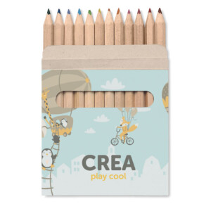 Etui 12 Bleistifte.-Braun-8719941013049-5
