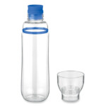 BPA-freie Tritan¢ Flasche. Anti-Leckage Enthält ein kleines Glas oben. Fassungsvermögen 700ml. Anti-Leck.-Blau-8719941023727-1