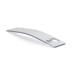 Eleganter Flaschenöffner mit geschwungener Linie aus widerstandsfähigem Edelstahl.-Silber matt-8719941005877-1