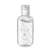 Handreinigungsgel in wiederbefüllbarer PET-Flasche. Fassungsvermögen 100ml. Bestehend aus 70% Alkohol. In Europa hergestellt. Dieser Artikel ist unter Kosmetik kategorisiert.-Transparent-8719941050327
