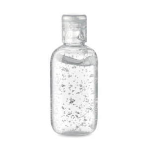 Handreinigungsgel in wiederbefüllbarer PET-Flasche. Fassungsvermögen 100ml. Bestehend aus 70% Alkohol. In Europa hergestellt. Dieser Artikel ist unter Kosmetik kategorisiert.-Transparent-8719941050327