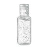 Handreinigungsgel in wiederbefüllbarer PET-Flasche. Fassungsvermögen 50ml. Bestehend aus 70% Alkohol. In Europa hergestellt. Dieser Artikel ist unter Kosmetik kategorisiert.-Transparent-8719941050303