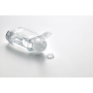 Handreinigungsgel in PET-Flasche mit Flip-Cap. Fassungsvermögen 60ml. Zusammensetzung ohne Alkohol. Dieser Artikel ist unter Kosmetik kategorisiert.-Transparent-8719941049703-6