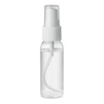 Handreinigungsspray in wiederbefüllbarer PET-Flasche. Fassungsvermögen 30ml. Formulierung mit 70 % Alkohol. In Europa hergestellt. Dieses Produkt ist als Kosmetik kategorisiert.-Transparent-8719941051935-2