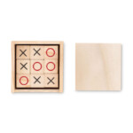 Hölzernes Tic Tac Toe-Spiel.-Holz-8719941035812-1