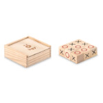 Hölzernes Tic Tac Toe-Spiel.-Holz-8719941035812-5