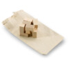 7-teiliges Holzpuzzle. Präsentiert in einem Baumwollbeutel.-Holz-8719941015524