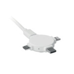 3-in-1-Ladekabel mit 3 verschiedenen Anschlüssen