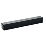ABS Wireless 5.0 Soundbar-Lautsprecher mit wechselndem Stimmungslicht und Telefonhalterung. Inklusive 2000 mAh Li-ION-Akku. Ausgangsdaten: 5W. Hörzeit: ca. 4 Stunden.-Schwarz-8719941054691
