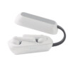 Set mit 2 kabellosen JL 5.0 True Wireless Stereo (TWS) Ohrhörern mit integriertem 30-mAh-Akku. Spielzeit ca. 3 Stunden. Inklusive Micro-USB-Ladekabel und 400-mAh-Ladestation.-Weiß-8719941044623