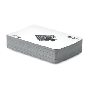 Klassisches Spielkartendeck in einer Kunststoffbox. 54 Karten.-Blau-8719941023307-1