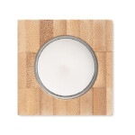 Bambus-Kerzenhalter mit Teelicht inklusive.-Holz-8719941054325-2