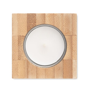 Bambus-Kerzenhalter mit Teelicht inklusive.-Holz-8719941054325-2