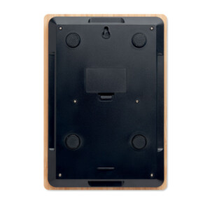 Digitale Küchenwaage aus Bambus und ABS. Maximale Kapazität von 5 kg. 2 AAA-Batterien nicht im Lieferumfang enthalten.-Holz-8719941053274-1