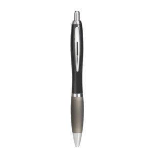Automatischer Kugelschreiber aus ABS. Schwarze Tinte.-Schwarz-8719941015739