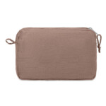 Kosmetiktasche mit doppeltem Reißverschluss. 100 % Hanfgewebe. 200 g/m².-Braun-8719941051263-1
