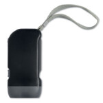 2 LED-Dynamolampe aus ABS.-Schwarz-8719941005006-1