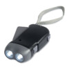 2 LED-Dynamolampe aus ABS.-Schwarz-8719941005006