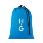 robuste Nylon-Hängematte. Für eine einfache Handhabung sind das Gurtband und die Karabiner im Lieferumfang enthalten. Diese Hängematte kann bis zu 200 kg tragen.-Königsblau-8719941035058-2