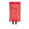 Löschdecke aus Glasfaser in einer PVC-Tasche. Deckengröße: 120x180cm.-Rot-8719941055339