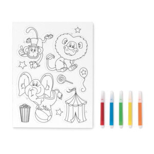 5 Marker enthalten.-Weiß-8719941032699