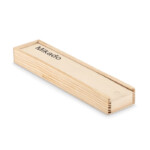 Mikado-Spiel aus Holz. Präsentiert in einer Holzkiste.-Holz-8719941031630-2