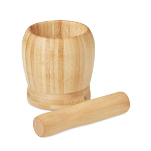 Set aus Mörser und Stößel aus Bambus.-Holz-8719941054202-2