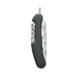 Klappbares Edelstahl-Multitool mit Edelstahlzange. 11 Funktionen.-Schwarz-8719941003651