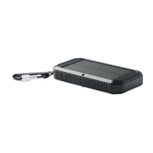 8000 mAh Outdoor-Solar-Powerbank mit Lichtfunktion. Inklusive 21 LED-Lampen