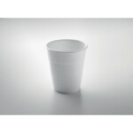 PP-Becher. Fassungsvermögen 350ml.-Weiß-8719941057524-6