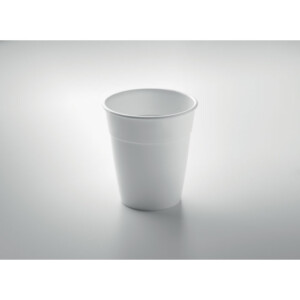 PP-Becher. Fassungsvermögen 350ml.-Weiß-8719941057524-6