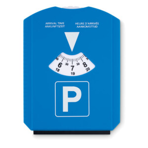 PS-Parkscheibe mit Schaberfunktion.-Blau-8719941028289