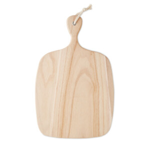 Schneide- und Servierbrett aus Paulownia-Holz mit natürlich geformtem Juteseil.-Holz-8719941054066-3