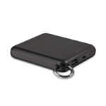 Kabelloses Ladegerät und Powerbank mit einer Kapazität von 5000 mAh in einem ABS-Gehäuse. Inklusive Stecker Typ C. Ausgang: DC 5 V/0