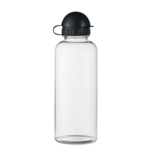 Trinkflasche aus RPET mit Mundstück aus PP. BPA-frei. Anti-Leck. Fassungsvermögen: 500 ml. Nicht geeignet für kohlensäurehaltige Getränke.-Transparent-8719941054882-2