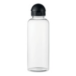 Trinkflasche aus RPET mit Mundstück aus PP. BPA-frei. Anti-Leck. Fassungsvermögen: 500 ml. Nicht geeignet für kohlensäurehaltige Getränke.-Transparent-8719941054882-3