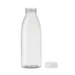 BPA-freie RPET-Flasche mit PP-Deckel. Ohne Leckage. Fassungsvermögen: 500 ml. Nicht geeignet für kohlensäurehaltige Getränke. auslaufsicher.-Transparent-8719941057708-1